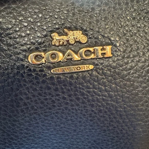 Coach - Mini Jamie Camera/Belt Bag - Black Pebbled Leather 2020- EUC - Picture 4 of 9